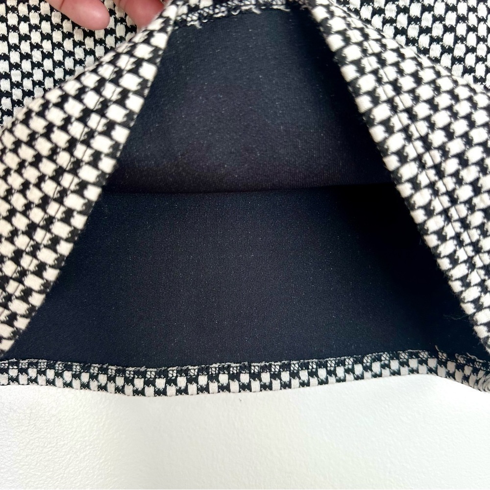 Loft Black and White Stretch Pencil Skirt Size Small - Picture 3 of 8